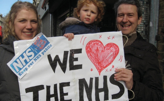 Keep our NHS public supporters, Hackney